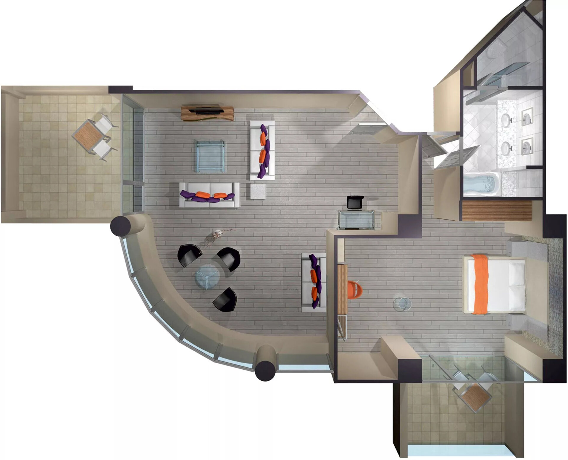 Executive Suite Sea View_plan