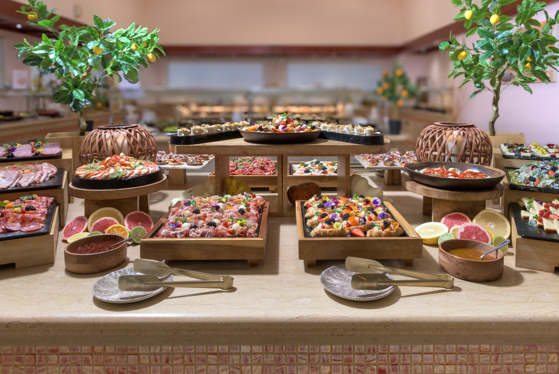 Symposium Buffet Abendessen